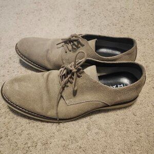 Nordstrom The Rail Men's Oxfords Shoes Size 41 Cap Toe Sand Brown Suede